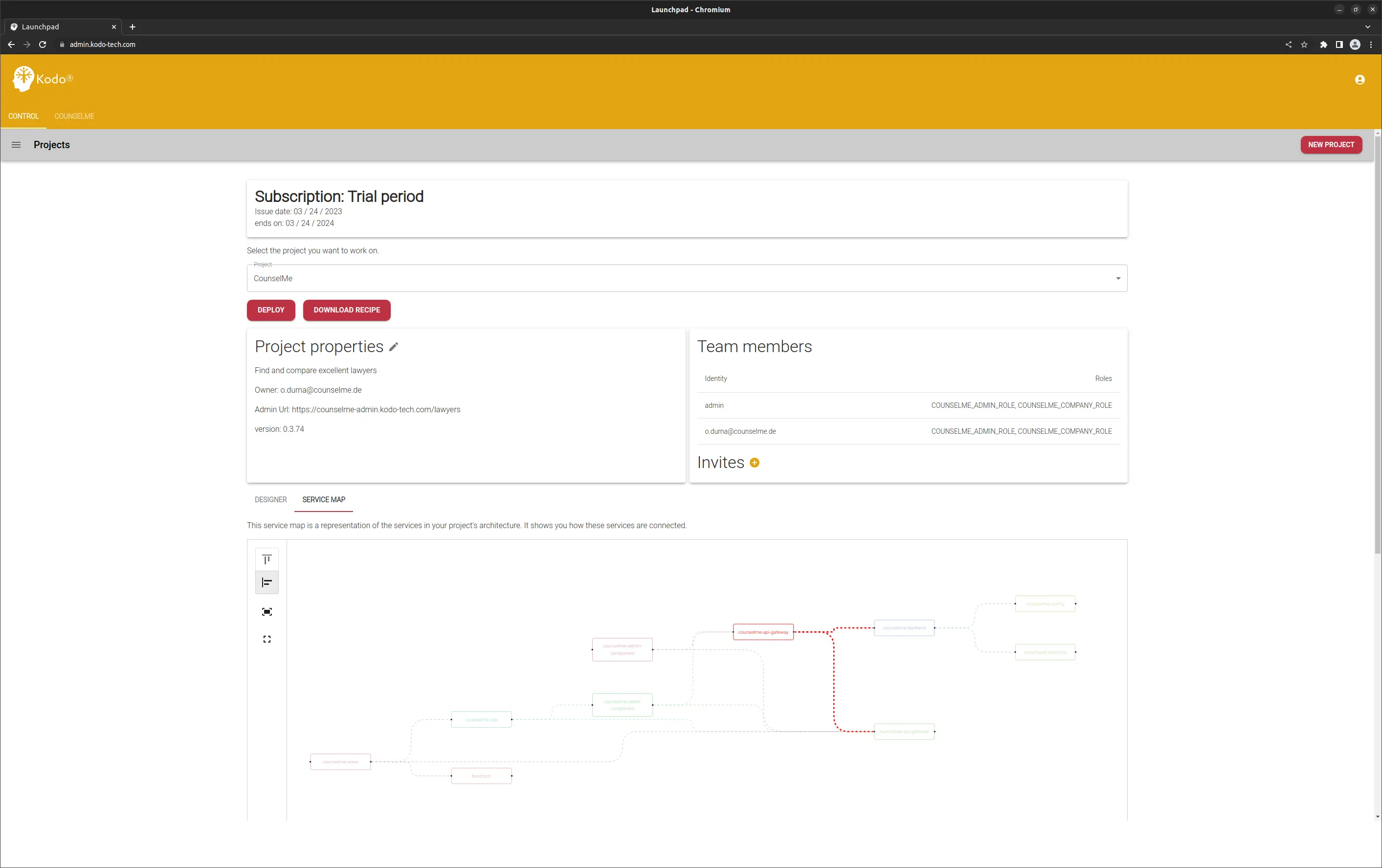 Always undestand how your services are connected